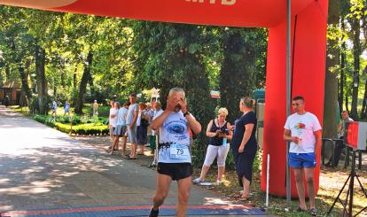 VI BIEG BORKÓW Z REKORDOWYM UPAŁEM