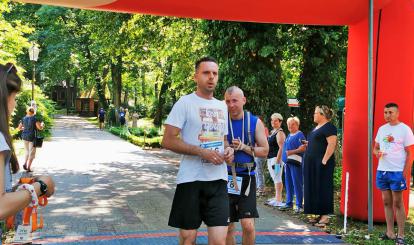 VI BIEG BORKÓW Z REKORDOWYM UPAŁEM