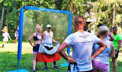 VI BIEG BORKÓW Z REKORDOWYM UPAŁEM