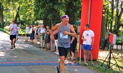 VI BIEG BORKÓW Z REKORDOWYM UPAŁEM