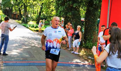 VI BIEG BORKÓW Z REKORDOWYM UPAŁEM