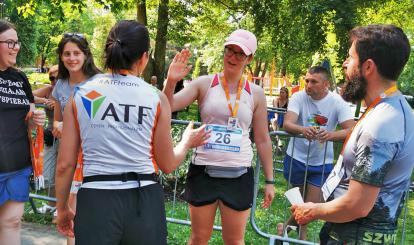 VI BIEG BORKÓW Z REKORDOWYM UPAŁEM