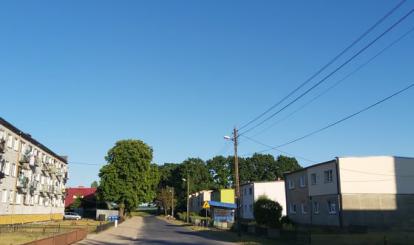 Gotowy chodnik w Łęgach