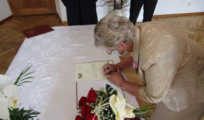 Uroczystość wręczenia medali „Za Długoletnie Pożycie Małżeńskie” 