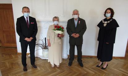 Uroczystość wręczenia medali „Za Długoletnie Pożycie Małżeńskie” 