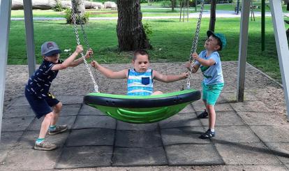 Przedszkolaki w Parku