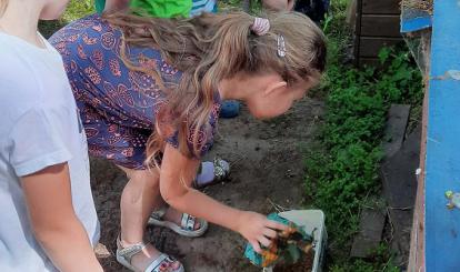 Przedszkolaki w Parku