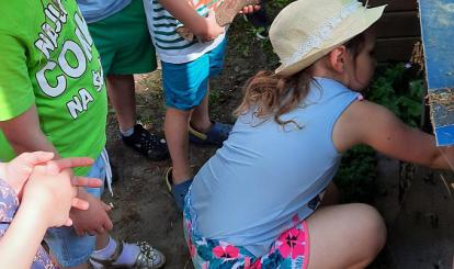 Przedszkolaki w Parku