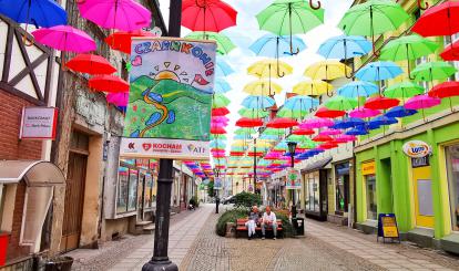 OBRAZY Z WARSZTATÓW "WSPÓLNEGO MALOWANIA" NA MAGICZNEJ ULICY!