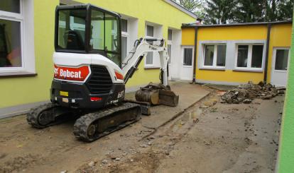 Pod Jarzębinką trwają remonty