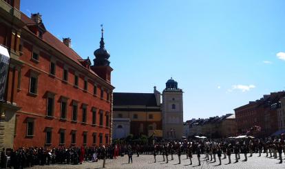 Kameralny Chór Mieszany "CANTUS" pod batutą Bolesława Kurka, działający przy Centrum Kultury w Połczynie-Zdroju, wziął udział w uroczystościach z okazji Jubileuszu 100-lecia ZOSP RP