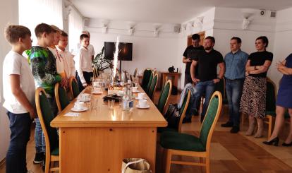 Uroczyste spotkanie w Ratuszu