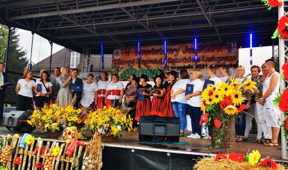 DOŻYNKI POWIATOWE - UDANA PROMOCJA GMINY POŁCZYN-ZDRÓJ!