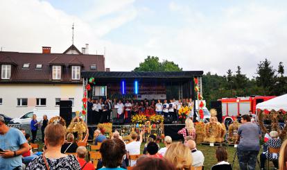 DOŻYNKI POWIATOWE - UDANA PROMOCJA GMINY POŁCZYN-ZDRÓJ!