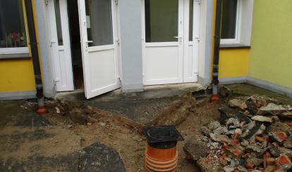 Pod Jarzębinką trwają remonty