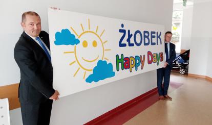 Wizyta Burmistrza Sebastiana Witka podczas ostatnich przygotowań do otwarcia