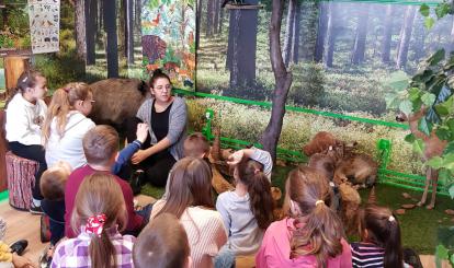 Wycieczka klas drugich do Szczecinka