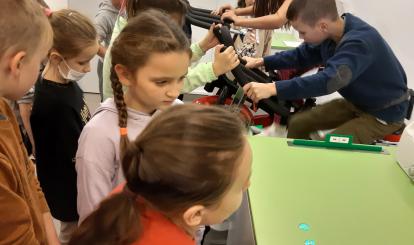 Wycieczka klas drugich do Szczecinka