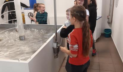 Wycieczka klas drugich do Szczecinka