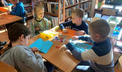 AKTYWNA WSPÓŁPRACA FILII BIBLIOTECZNEJ W REDLE ZE SZKOŁĄ