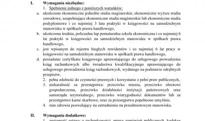 zedsiębiorstwo Komunalne Sp.zo.o. w Połczynie-Zdroju  ogłasza nabór na stanowisko Głównego Księgowego 