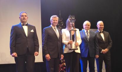 Wręczenie statuetek wyróżnionym gminom na XXVIII Edycji STMiG