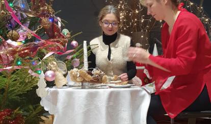 Rozmowa babci z podmienioną Magdalenką