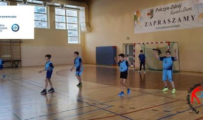 SP 2 Połczyn-Zdrój (I) w ustawieniu obronnym