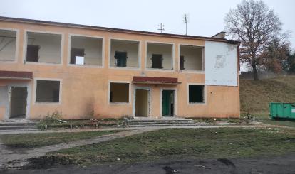 Stadion w Połczynie-Zdroju- remont