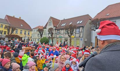 Mikołaj na Placu Wolności w Połczynie-Zdroju!