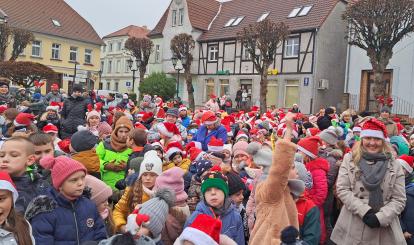 Mikołaj na Placu Wolności w Połczynie-Zdroju!