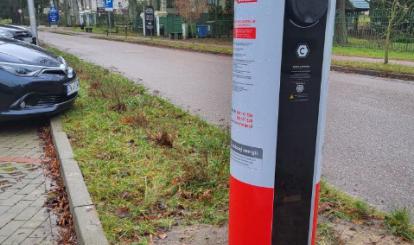 Ładowarka przy ul. Solankowej