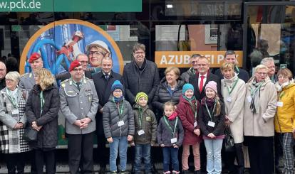 Uczestnicy obchodów w Templinie