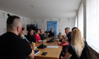  Podpisanie umów z Programu Społecznik 2022-2024 w Urzędzie Miejskim w Połczynie-Zdroju