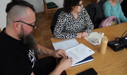  Podpisanie umów z Programu Społecznik 2022-2024 w Urzędzie Miejskim w Połczynie-Zdroju