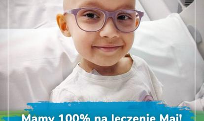 Maja na stronie Fundacji Siepomaga