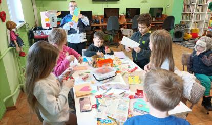 Relacja z „Kreatywnych Ferii Zimowych 2023” w placówkach CK