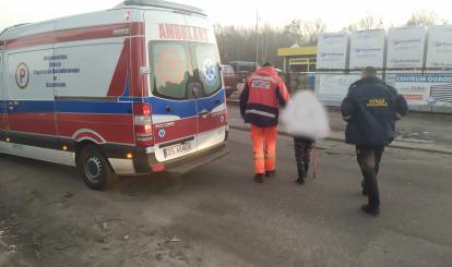 Interwencja służb na ul. Młyńskiej