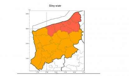 OSTRZEŻENIE METEOROLOGICZNE 17-19 LUTY 2023 UWAGA! BARDZO SILNY WIATR!