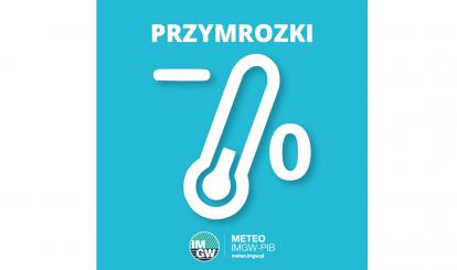 OSTRZEŻENIE METEOROLOGICZNE 01-03.04.2023 MOŻLIWE PRZYMROZKI