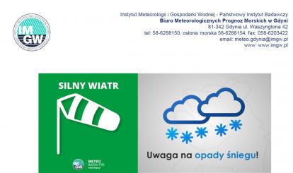 PROGNOZA NIEBEZPIECZNYCH ZJAWISK METEOROLOGICZNYCH 10-14 MARCA 2023