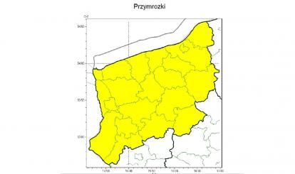 UWAGA! MOŻLIWE OBLODZENIA I PRZYMROZKI I OPADY ŚNIEGU W DNIACH 27-29.03.2023
