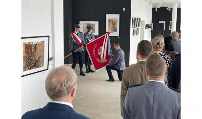 Uroczyste przywitanie Komendanta Komisariatu Policji w Połczynie-Zdroju