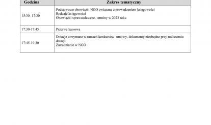 Bezpłatne szkolenia dla organizacji w zakresie księgowości: „SPRAWOZDAWCZOŚĆ I RACHUNKOWOŚĆ W NGO”