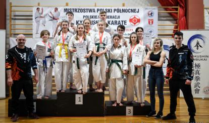  Klub Walki Washi uczestniczył w Mistrzostwach Polski Północnej PFKK w Golubiu-Dobrzyniu