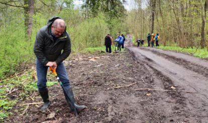 Akcja ,,Posadź z nami drzewo!''