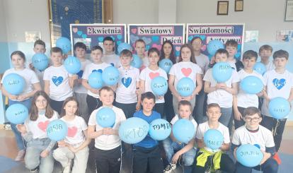 Światowy Dzień Świadomości Autyzmu w SP nr 2 w Połczynie-Zdroju