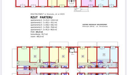 Rzut parteru i piętra