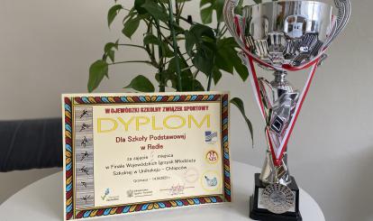 Finał Wojewódzkich Igrzysk Młodzieży Szkolnej w Unihokeju Chłopców w Grzmiącej