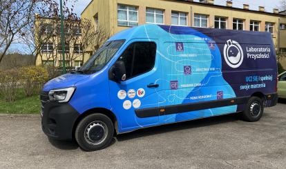 Mobilne Laboratoria Przyszłości w Szkole Podstawowej im. Jana Pawła II w Redle